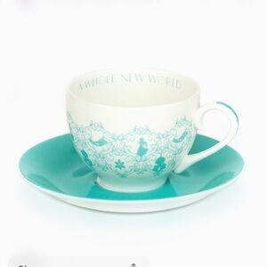 NIB The English Ladies Co. Disney Aladdin Princess Jasmine Teacup and Saucer